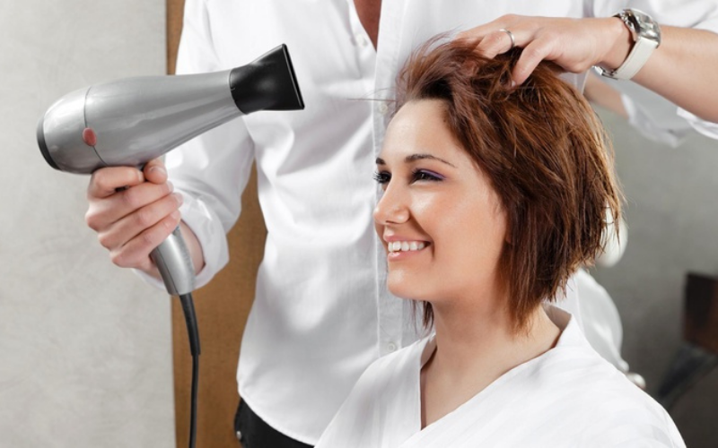 Shampoo and Style - Short Hair